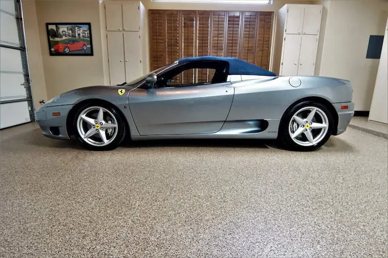 garage flooring epoxy sporty