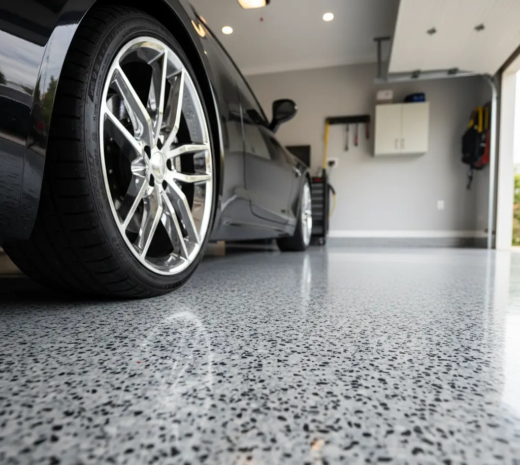 Decorative Full Chip Floor Coating