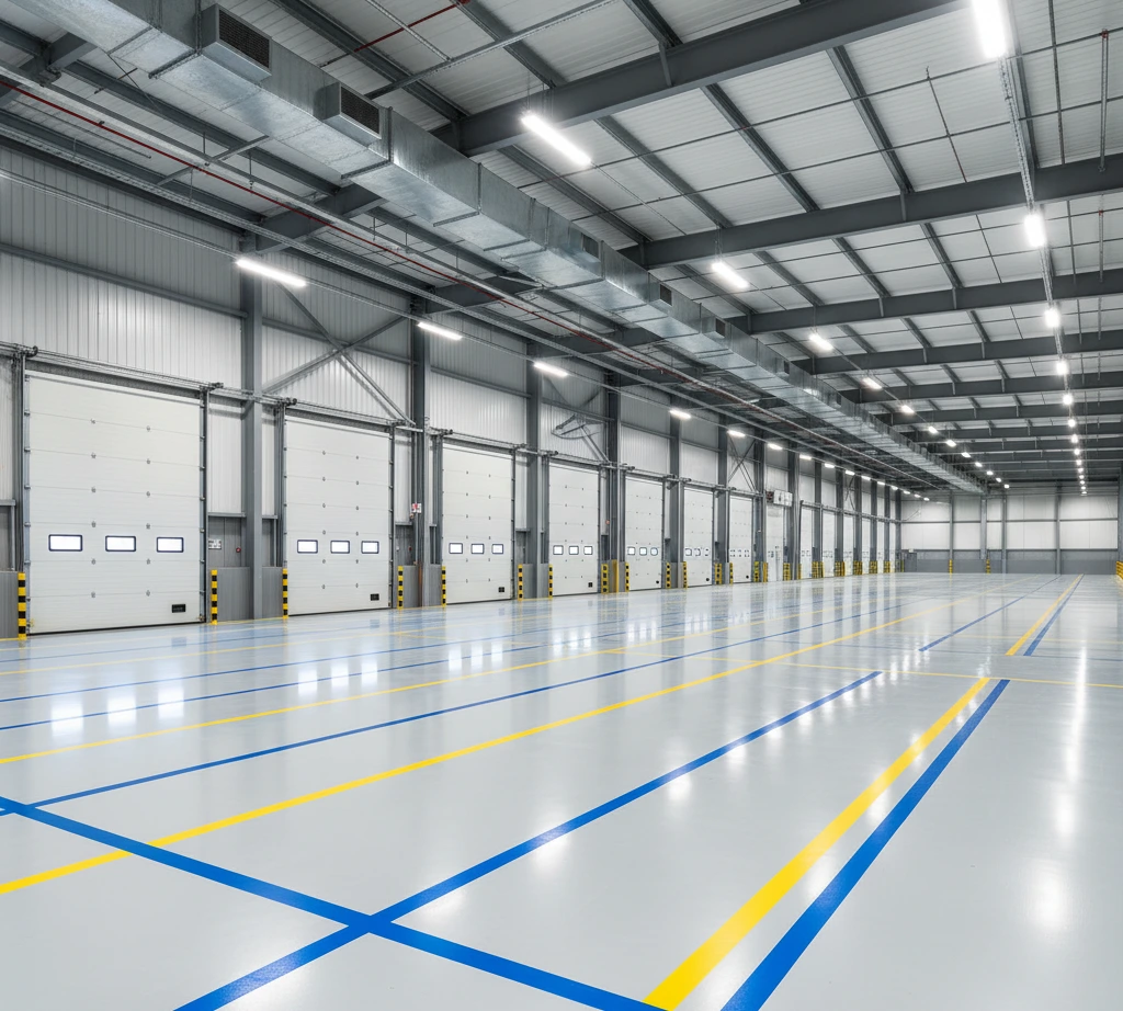 image of Industrial epoxy floor coating