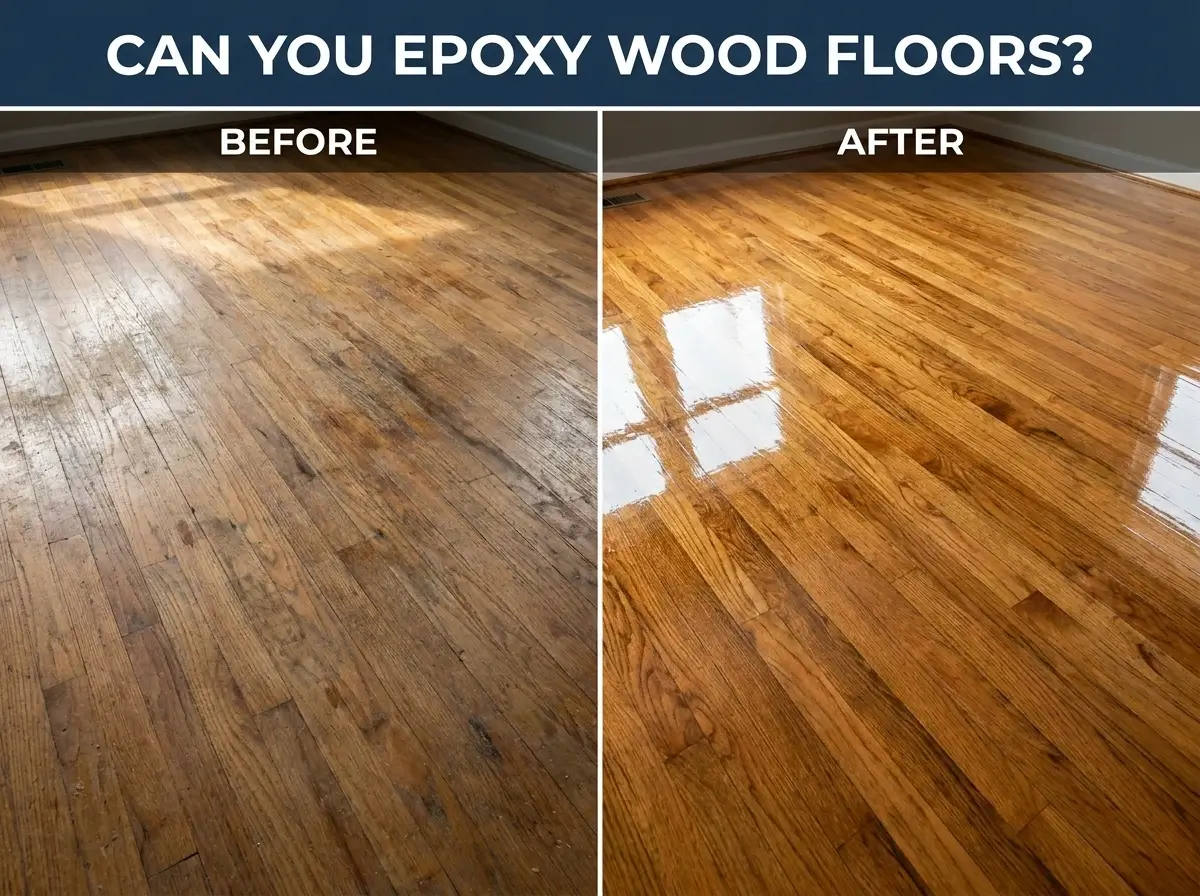 You are currently viewing Can You Epoxy Wood Floors? Read This Before You Start